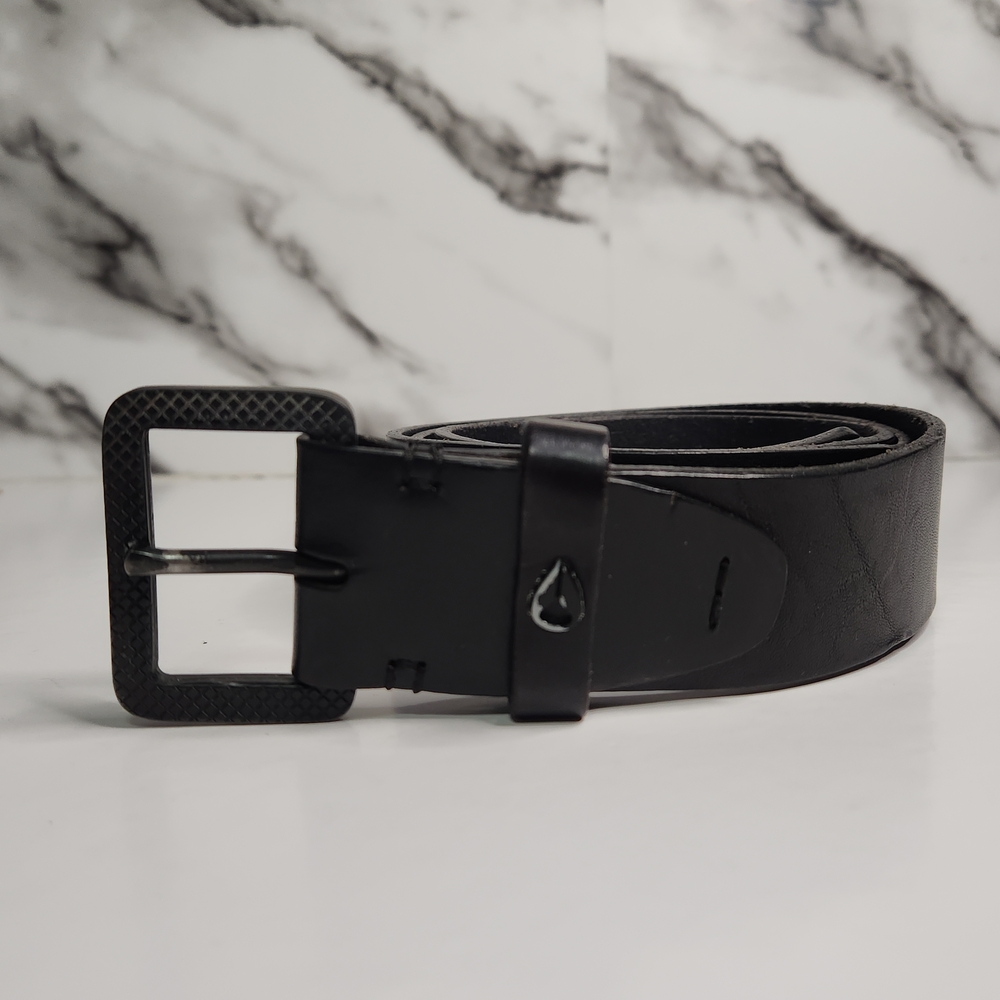 Nixon Genuine Leather Belt Black Mens